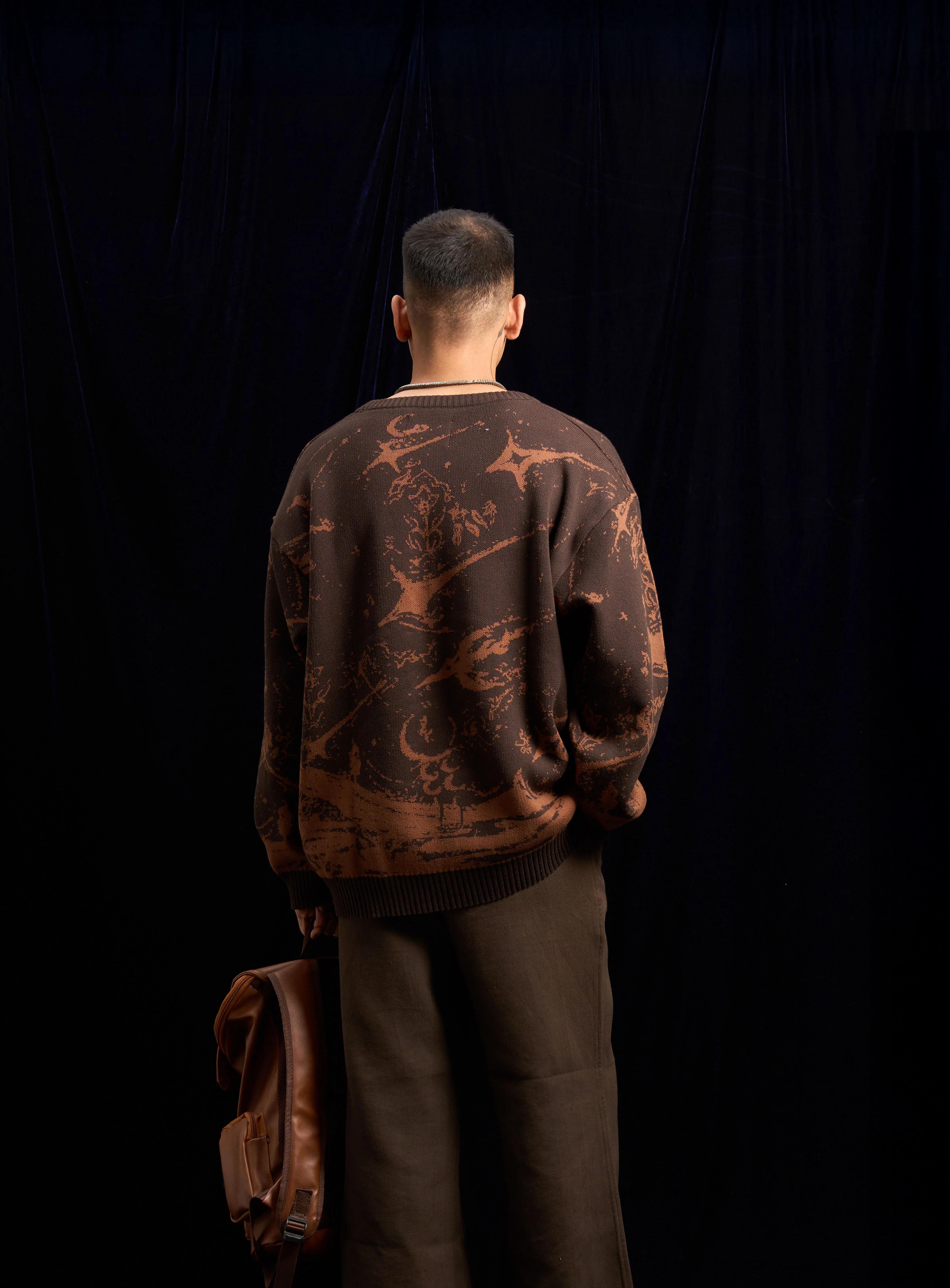 COMET x FARAK “SWEATER BROWN" - Image 4