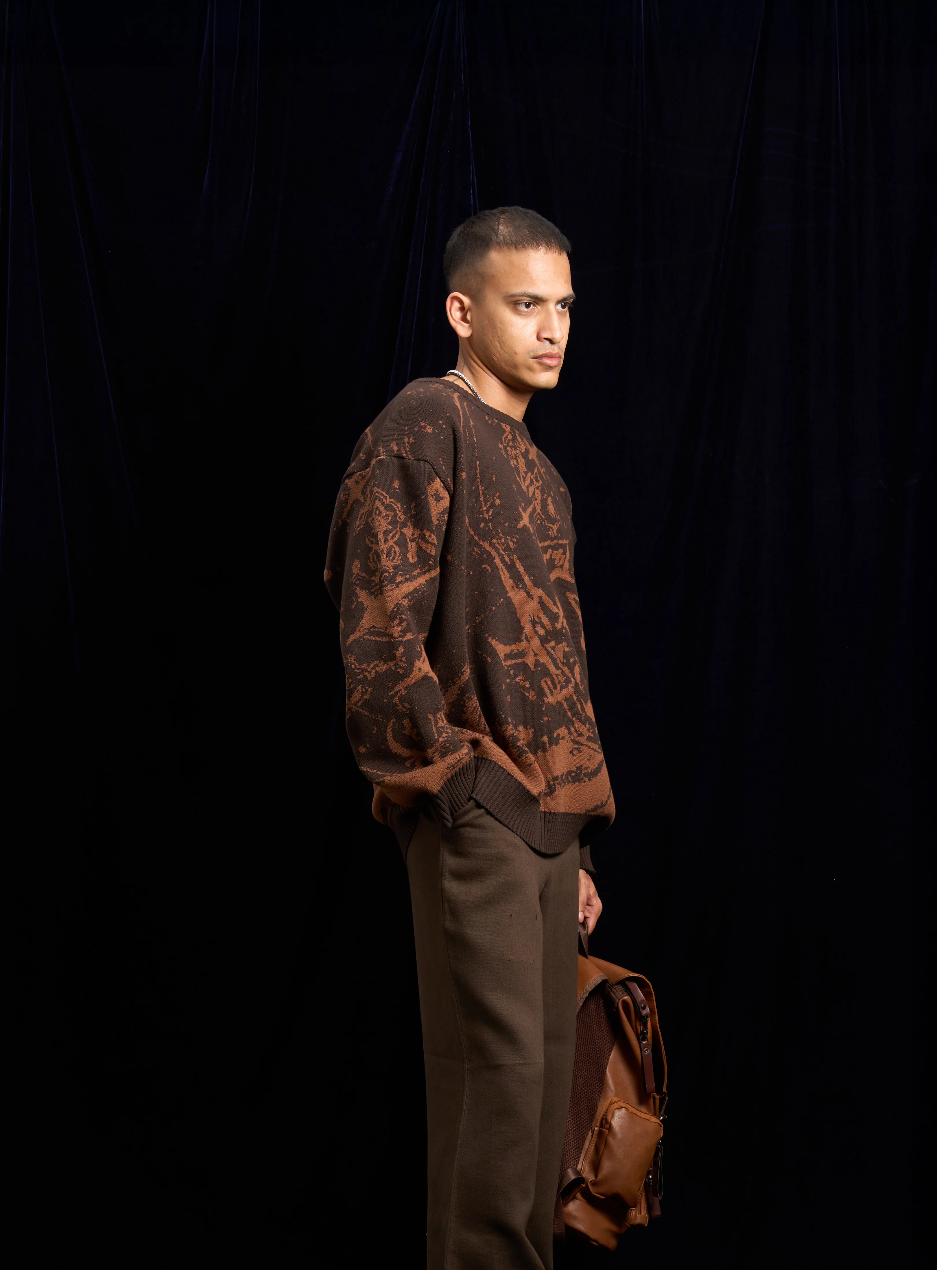 COMET x FARAK “SWEATER BROWN" - Image 5