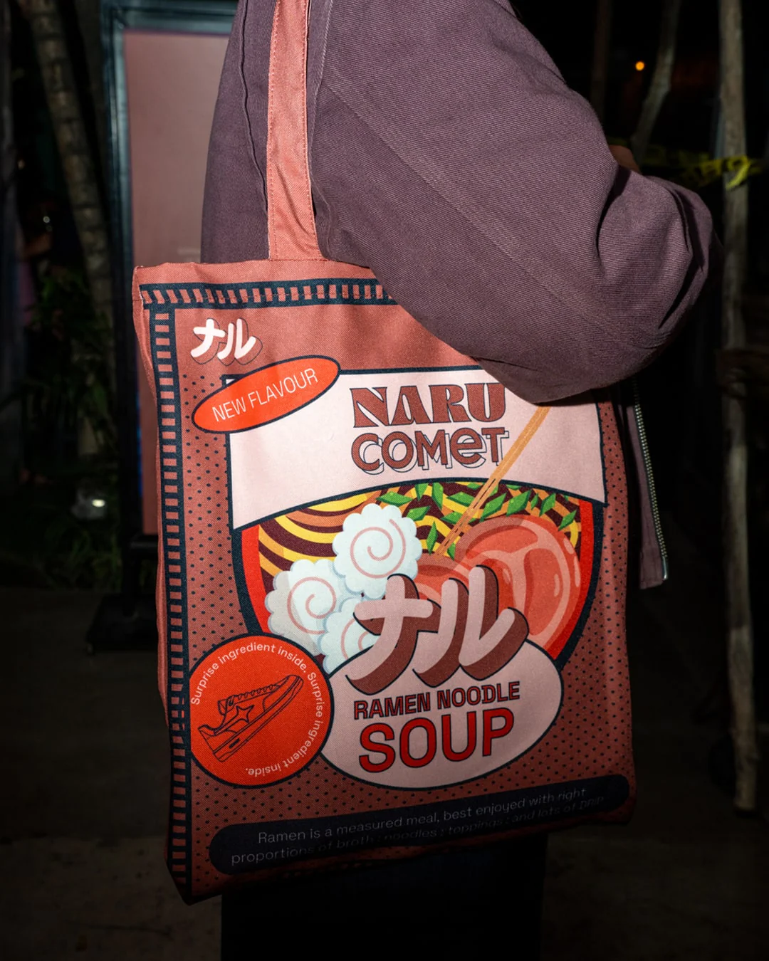 NARU INSTANT RAMEN TOTE - Image 6